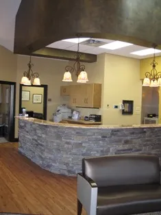 Reception area