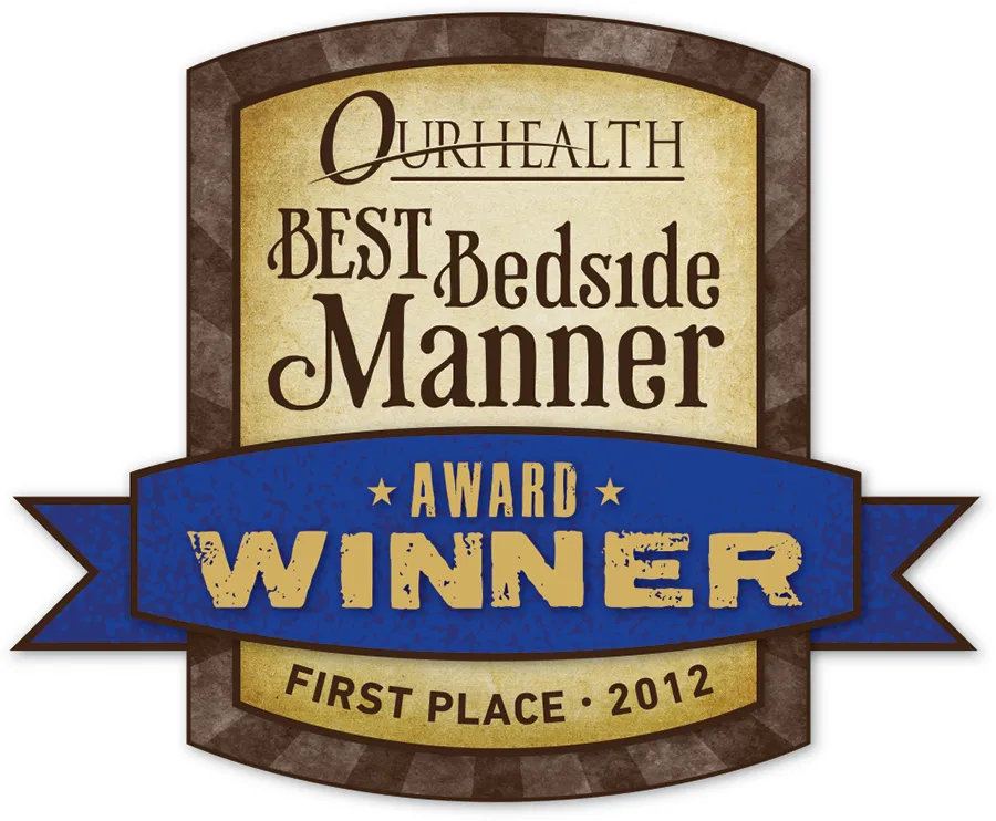 2012 OurHealth Best Bedside Manner Award icon