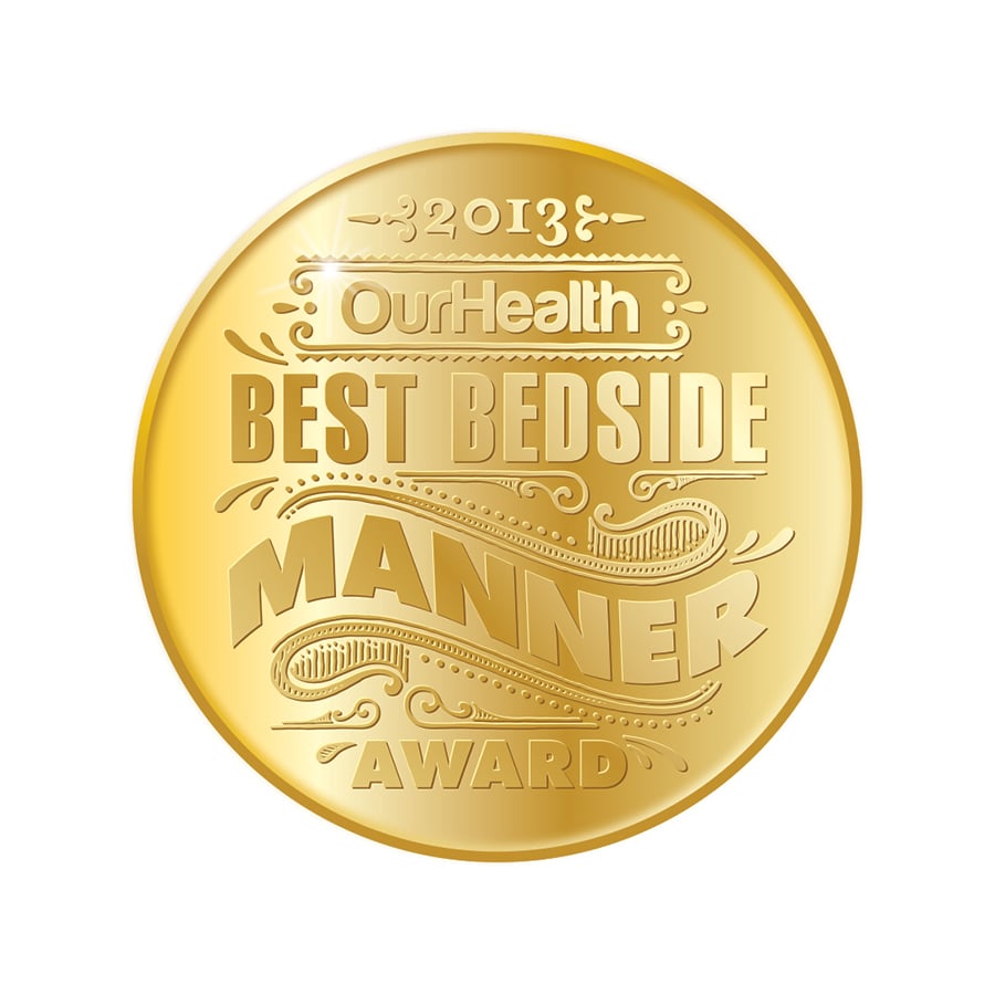 2013 OurHealth Best Bedside Manner Award icon