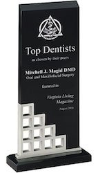 Virginia Living Magazine Top Dentists 2016 award icon