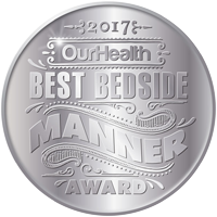 2017 Our Health Best Bedside Manner Award icon